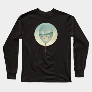 Goldfish in a balloon Long Sleeve T-Shirt